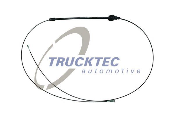 Трос, стояночная тормозная система - Trucktec Automotive 02.35.413