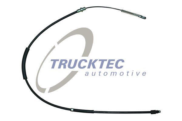Трос, стояночная тормозная система | зад | - Trucktec Automotive 02.35.415
