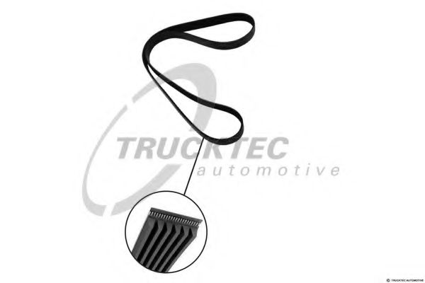 Поликлиновой ремень - Trucktec Automotive 07.19.241