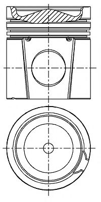 Поршень DAF - Nural 87-433300-00