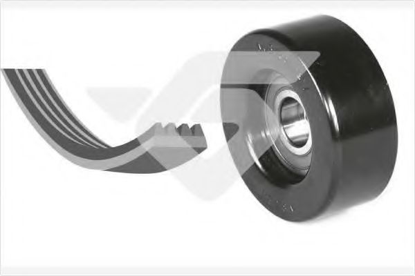 Поликлиновой ременный комплект - Hutchinson KHV 175