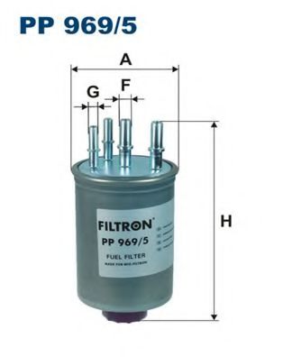 Фильтр топливный - FILTRON PP969/5