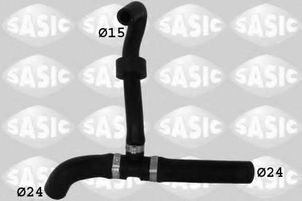 Шланг радиатора - Sasic 3406051