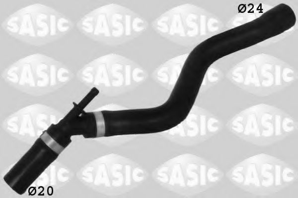 Шланг радиатора - Sasic 3406063