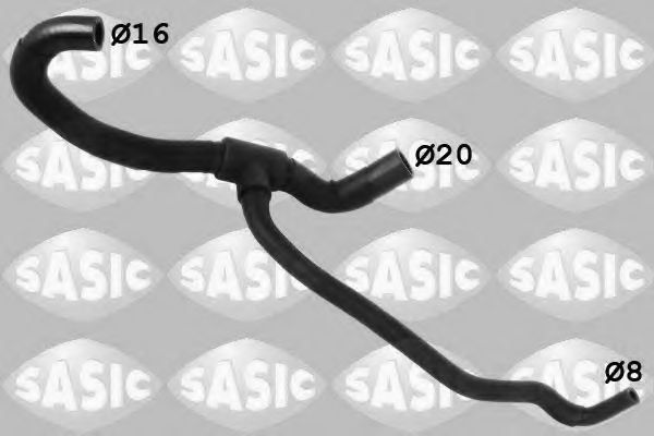 Шланг радиатора - Sasic 3406263