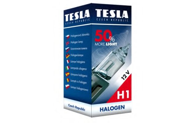 Лампа H1 12V 55W p14.5s - Tesla B30101