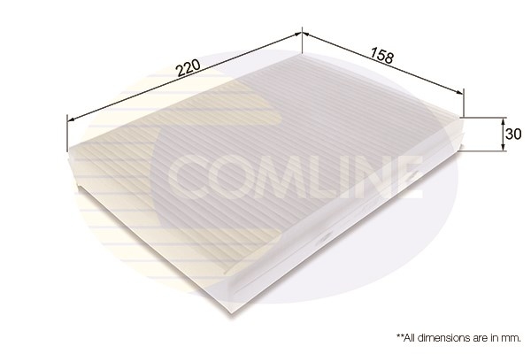 Фильтр салона - Comline EKF343