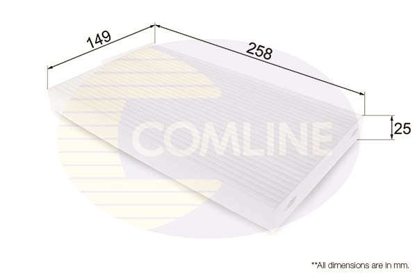 Фильтр салона - Comline EKF344