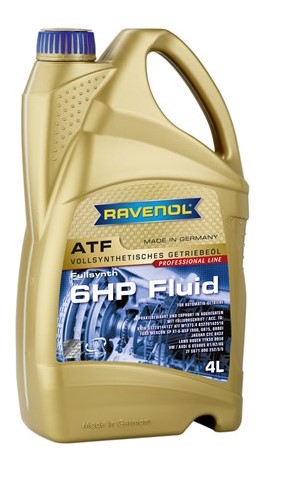 Трансмиссионное масло ravenol atf 6 hp fluid (4л) new - RAVENOL 1211112-004-01-999