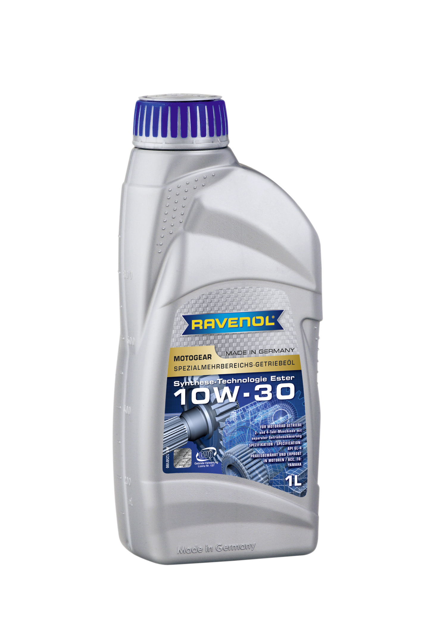 Трансмиссионное масло ravenol Motogear SAE 10w-30 gl-4 (1л) new - RAVENOL 1250100-001-01-999