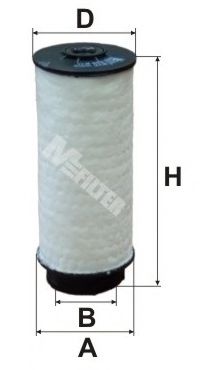 Фильтр топливный HCV - MFILTER DE 3132