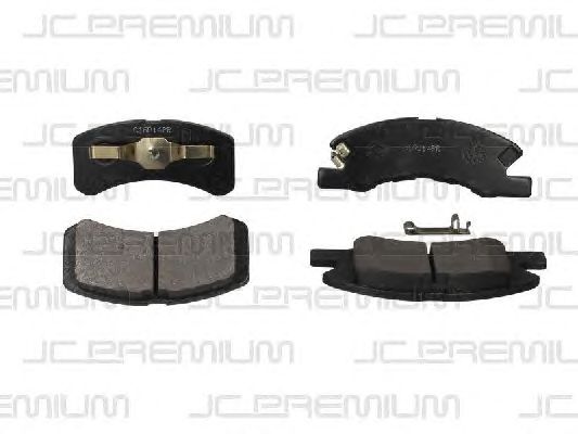 Комплект тормозных колодок, дисковый тормоз - JC PREMIUM C16014PR