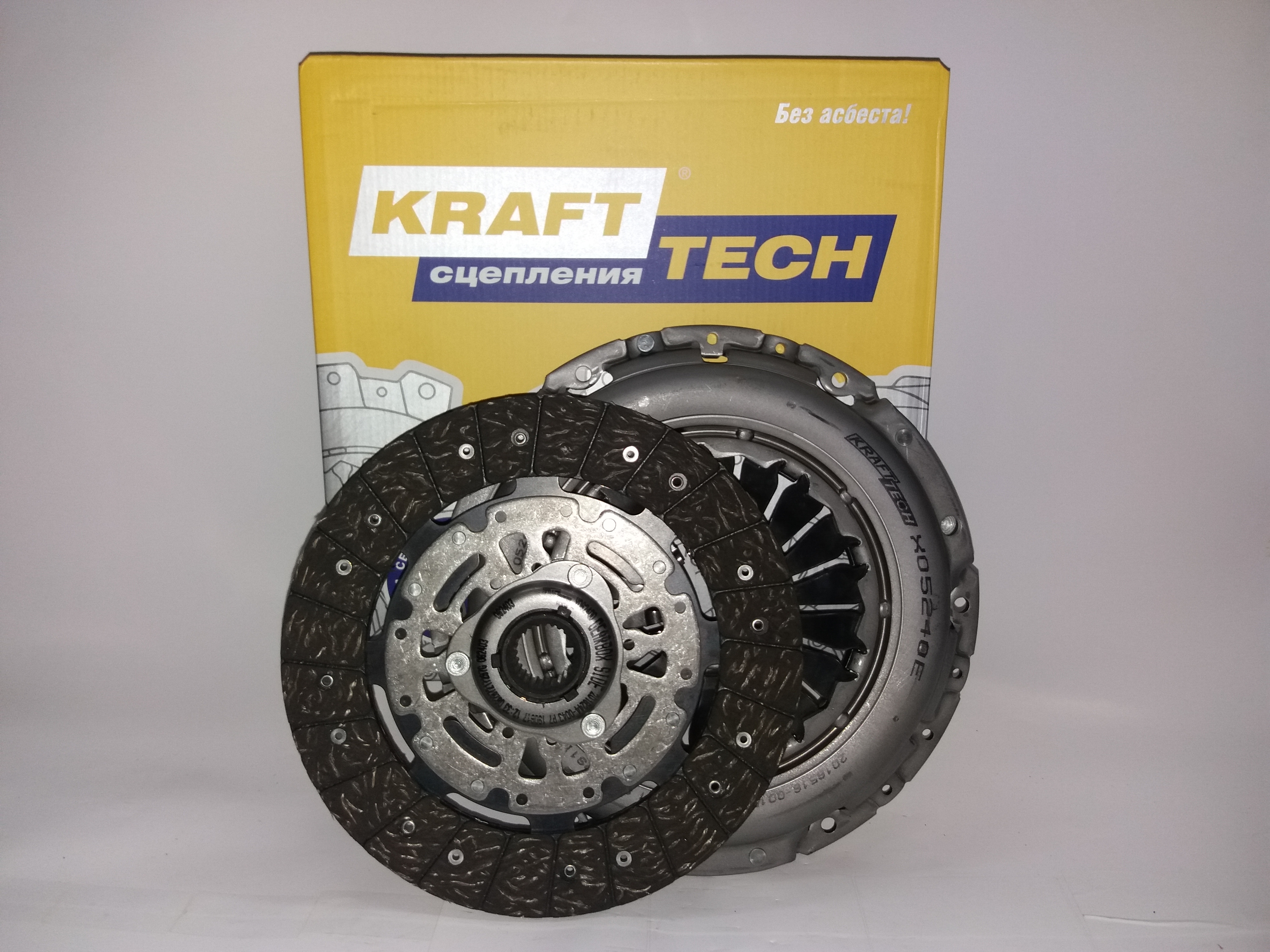 Комплект сцепления без выжимного подшипника - KRAFTtech W05240F9