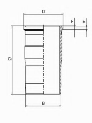 Гильза volvo D=131mm - Goetze 14-451190-00
