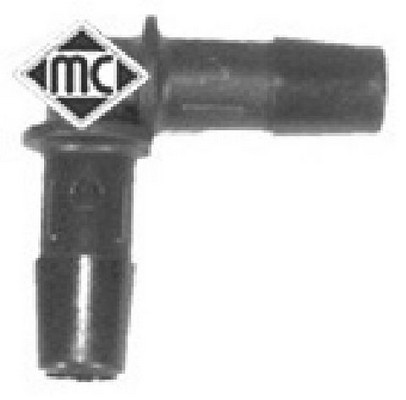 Соединитель угловой штекер d 10 MM - Metalcaucho 00052