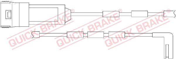 Датчик износа тормозных колодок - Quick Brake WS0193A