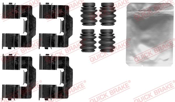 Комплектующие, колодки дискового тормоза - Quick Brake 1091868