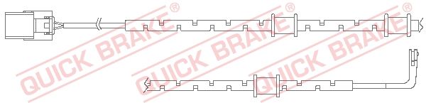 Датчик износа тормозных колодок - Quick Brake WS0319A