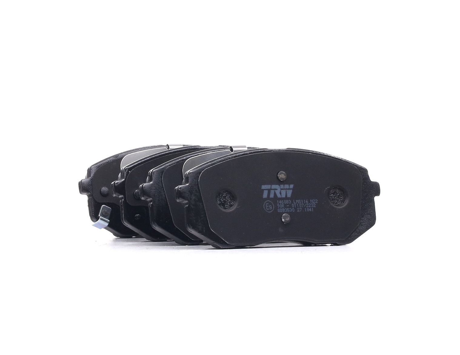 Колодки тормозные дисковые - Lucas GDB3530