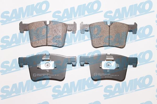 Комплект тормозных колодок, дисковый тормоз - Samko 5SP1732