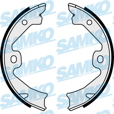 Колодки тормозные дисковые - Samko 88140