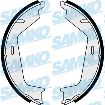 Колодки тормозные барабанные - Samko 88260