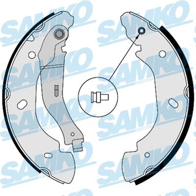 Колодки тормозные барабанные - Samko 88580