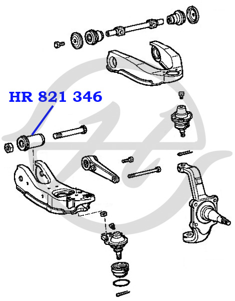 Сайлентблок рычага подвески - Hanse HR821346