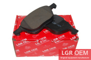 Колодки тормозные дисковые | перед | - LGR LGR-6115