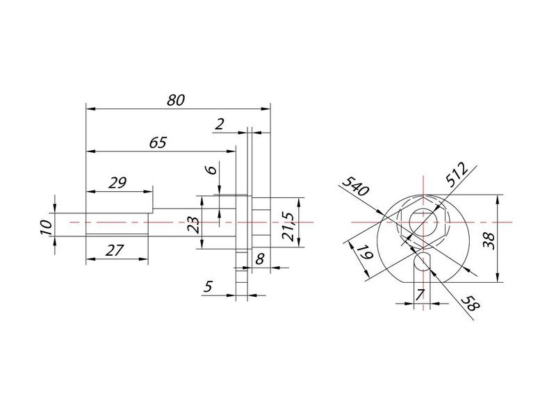 Болт регулировки развала колёс - SAT ST-48190-22030