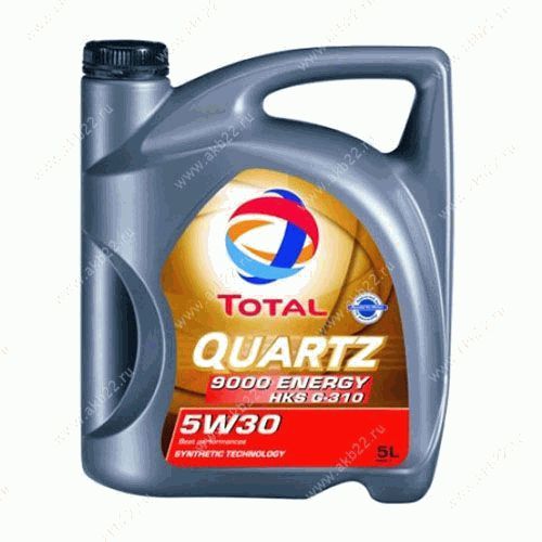 Масло Quartz 9000 energy HKS g310 5w-30 API SM Level A5 5л син - TOTAL 175393
