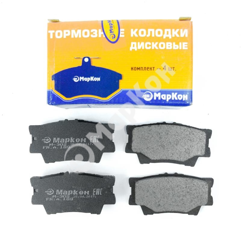 Компл. т/колодок toyota | зад | - Markon 18900154