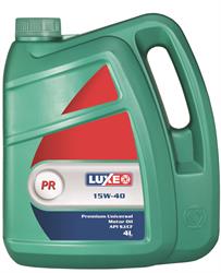 Масло  супер 15w40 API SJ 4л мин - Luxe 308