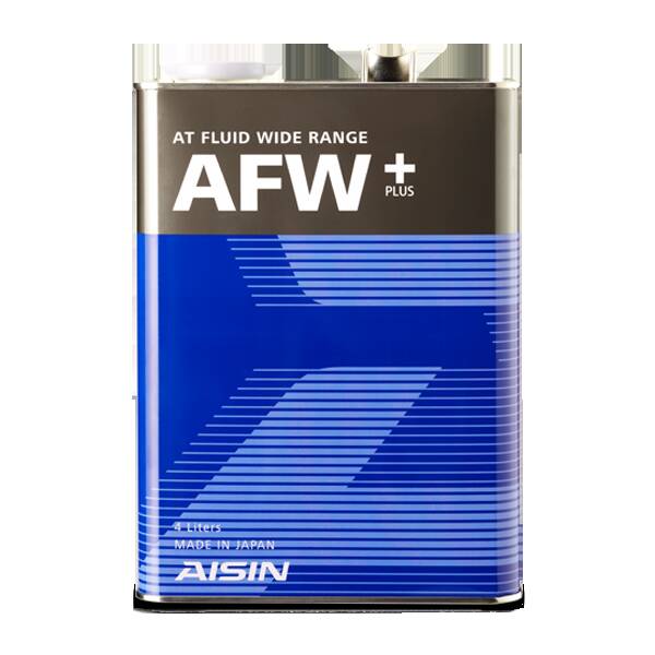 Масло трансмиссионное полусинтетическое для акпп ATF Wide Range afw+ 4л - Aisin ATF6004