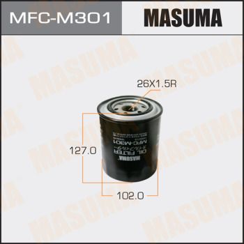 Фильтр масляный - Masuma MFCM301