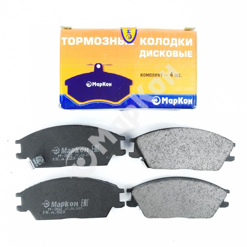 Компл. т/колодок с мех. индикатором износа hyundai | перед | - Markon 02302148