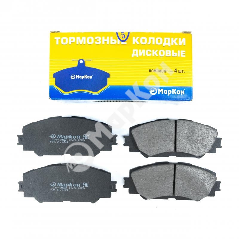Компл. т/колодок toyota auris, corolla | перед | - Markon 19100175