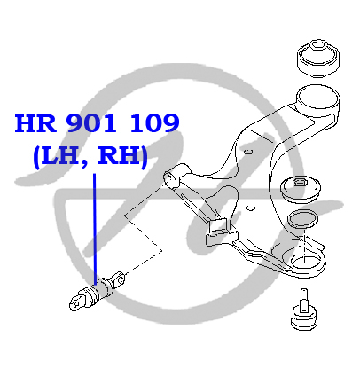 Сайлентблок - Hanse HR901109