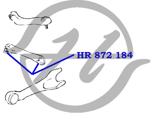 Сайлентблок тяги - Hanse HR872184