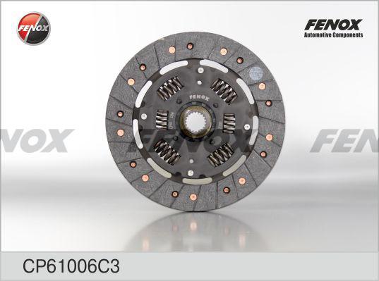 Диск сцепления - Fenox CP61006C3