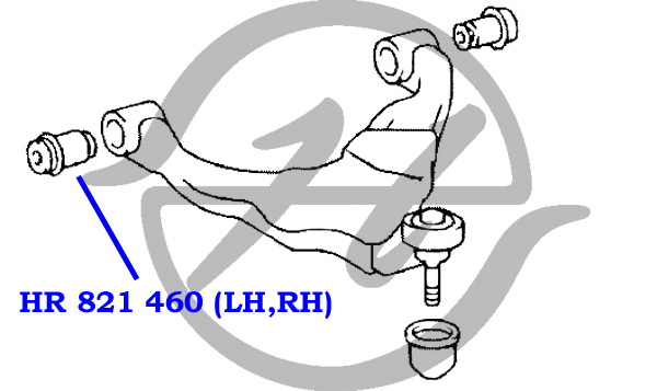Сайлентблок - Hanse HR821460
