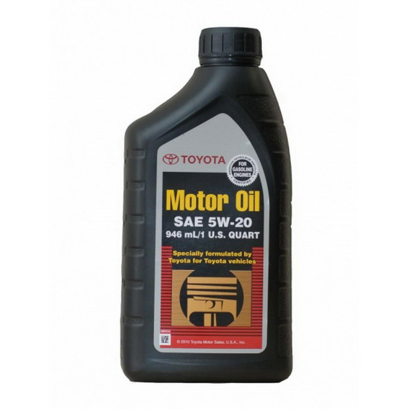 5w-30 Motor Oil API SN, 0,946л (полусинт. мотор. масло) - Toyota 00279-1QT5W-01