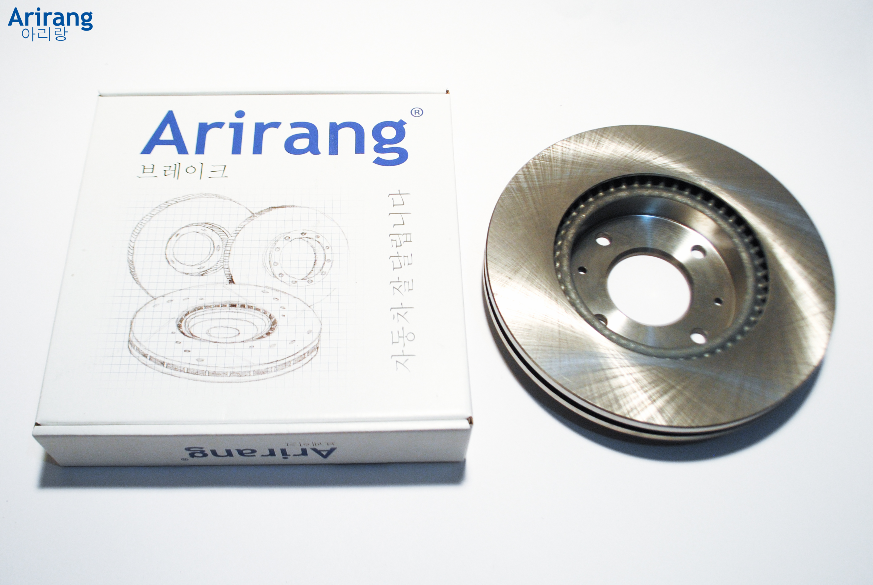 Диск переднего тормоза D280mm - Arirang ARG29-1034