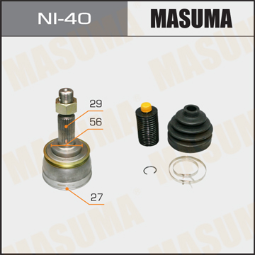 ШРУС MASUMA 27X56X29 (1/6)