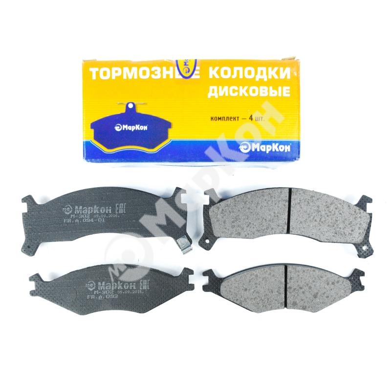 Компл. т/колодок с мех. индикатором износа KIA SPO - Markon 09302180