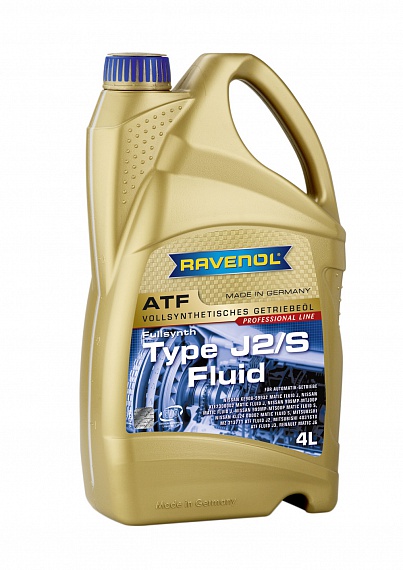 Трансмиссионное масло ravenol atf j2/s (4л) new - RAVENOL 4014835718890