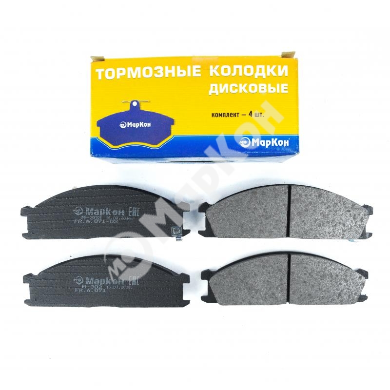 Компл. т/колодок с мех. индикатором износа nissan - Markon 07102170
