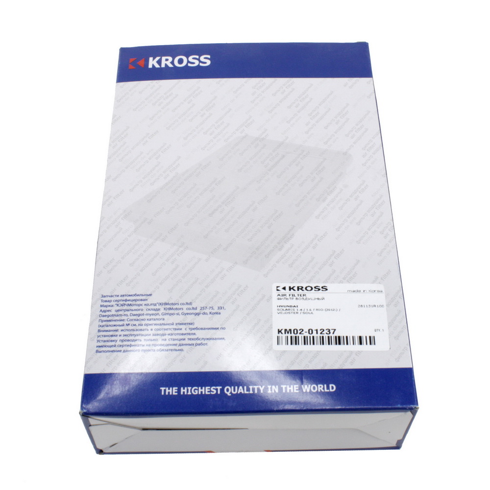Фильтр воздушный - Kross KM0201237