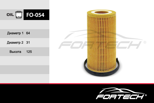 Маслянный фильтр - FORTECH FO054