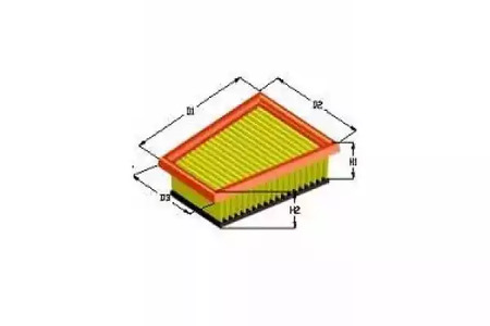 Ar475pm-s фильтр воздушный tecneco - Tecneco AR475PMS